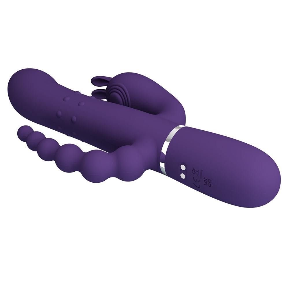 PRETTY LOVE Cammy trible pleasure vibrator with Anal Beads - image 6