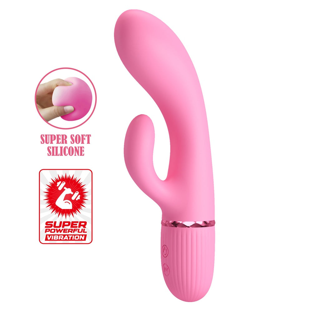 PRETTY LOVE MARSKI soft silicone Rabbit vibrator - image 2