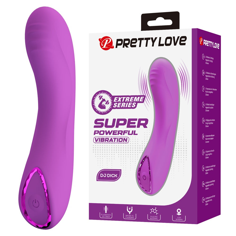 PRETTY LOVE DJ DICK Super powerful Mini vibrator Κύρια εικόνα προϊόντος