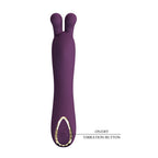 PRETTY LOVE DJ Rabbit ears stick vibrator