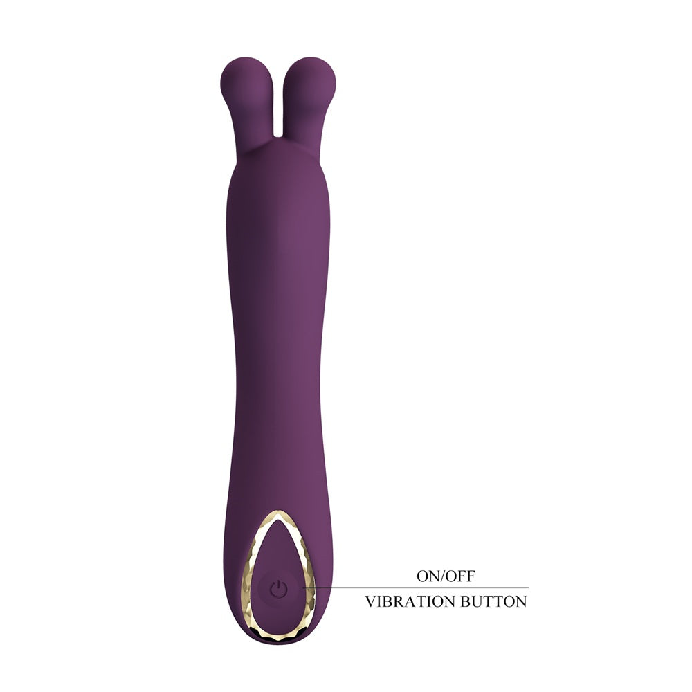 PRETTY LOVE DJ Rabbit ears stick vibrator