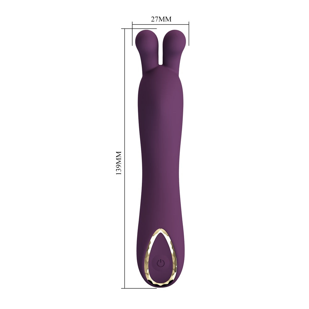 PRETTY LOVE DJ Rabbit ears stick vibrator