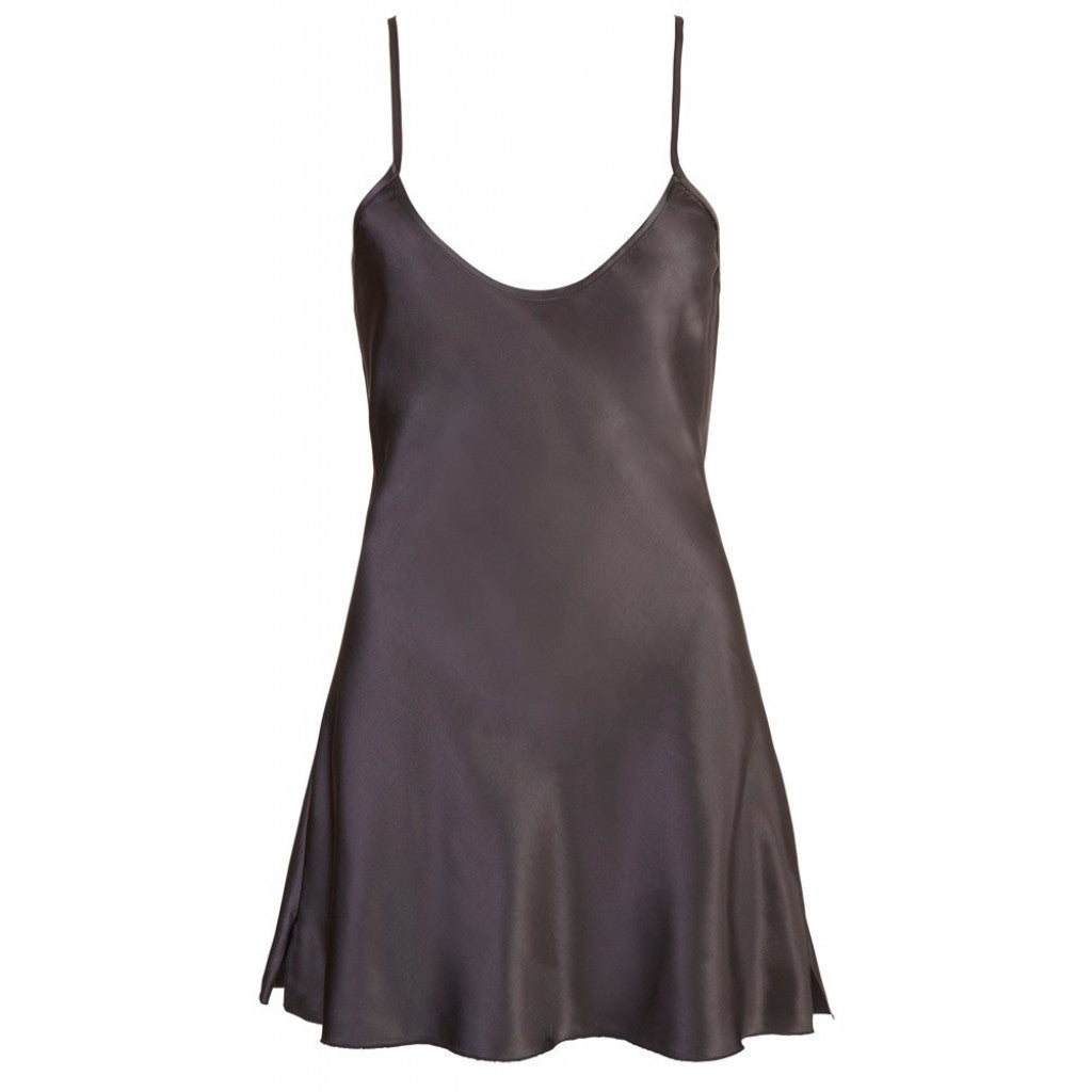 Cottelli Black Satin Babydoll