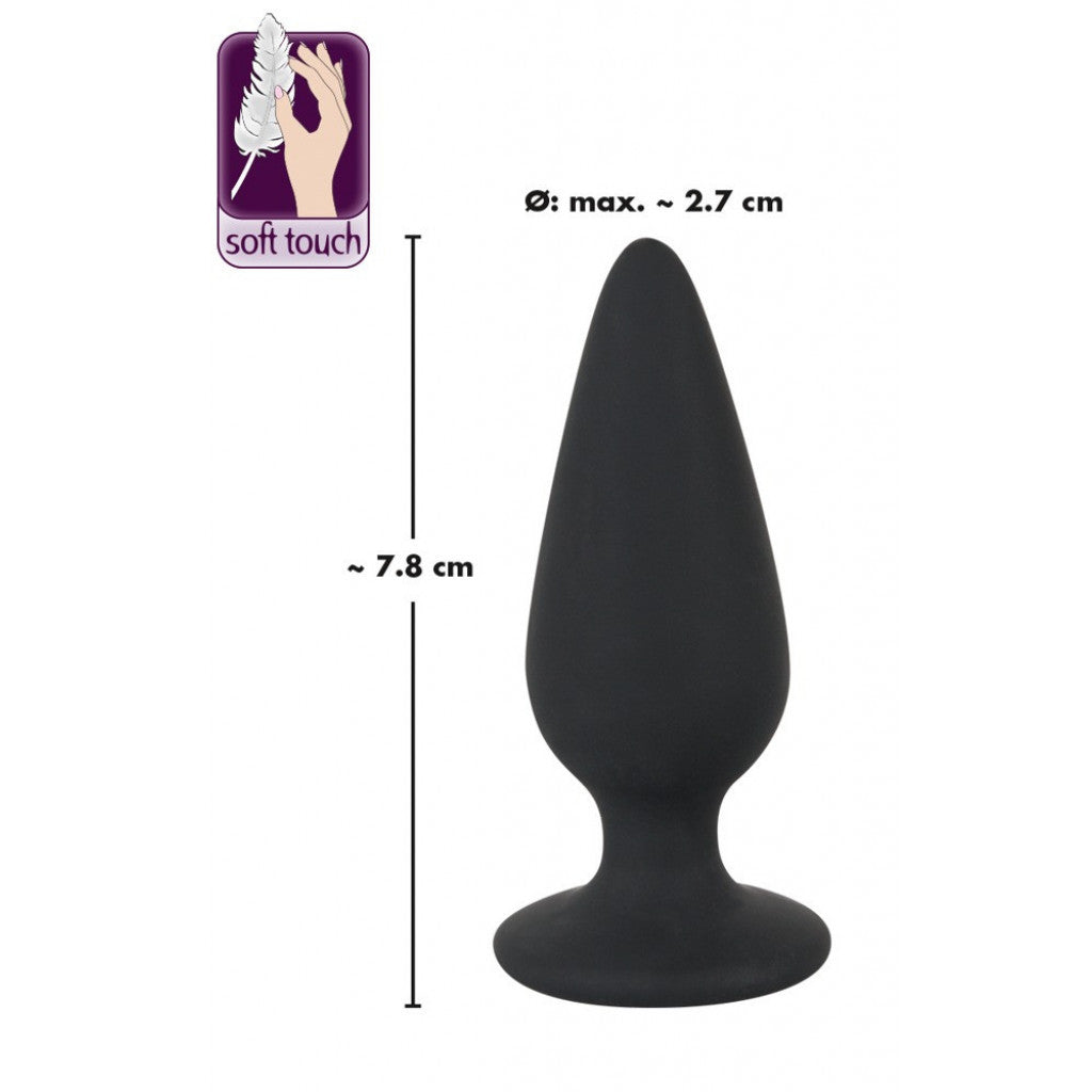 Black Velvets Heavy Butt Plugs 40 gr Small - image 3