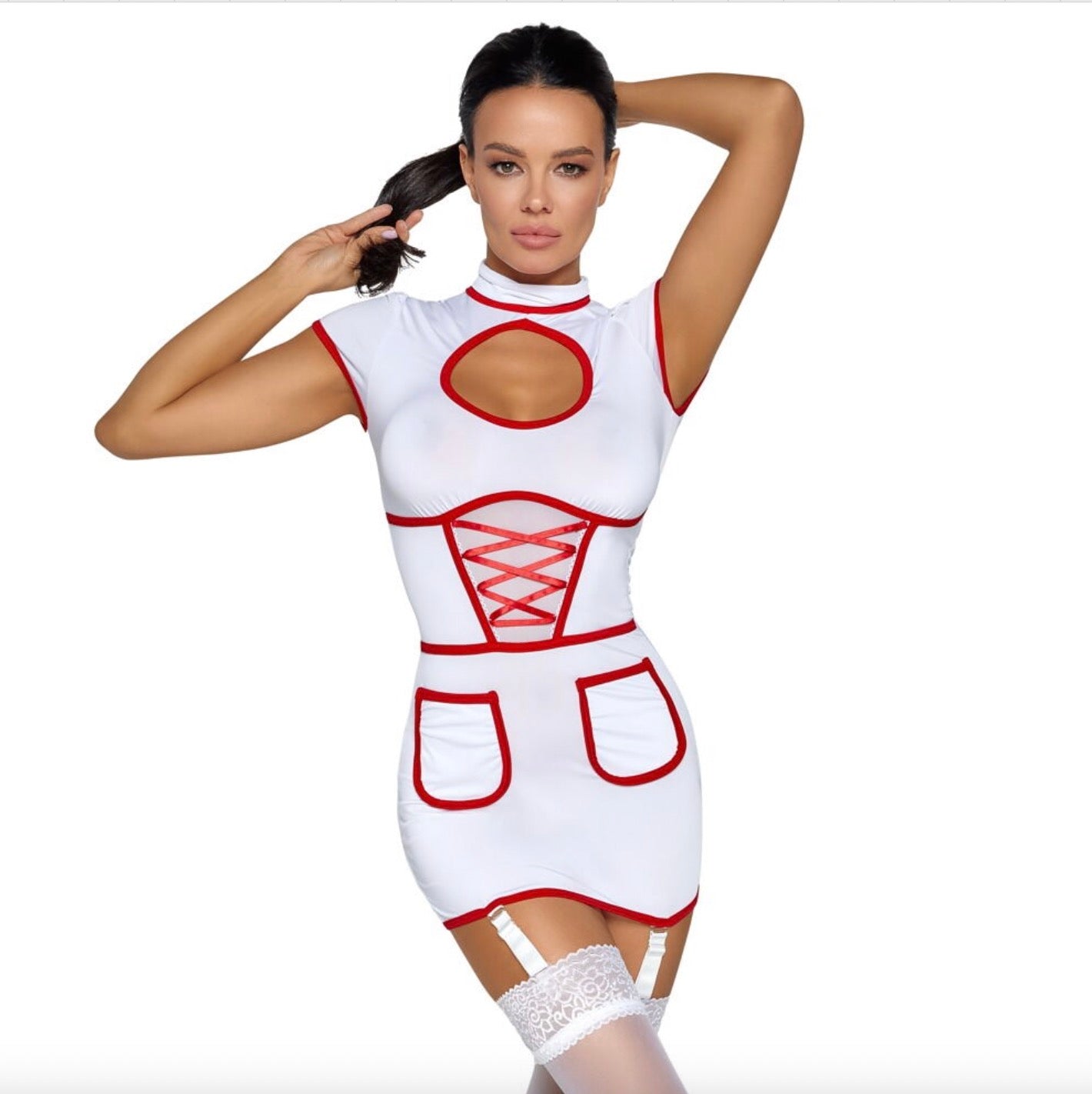 Cottelli Hot Nurse Costume Δευτερεύουσα εικόνα προϊόντος