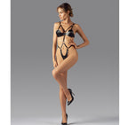 Obsessive Dame Controle Crotchless Teddy OS