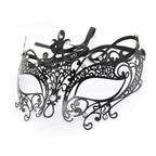 Decorative Metal Eye Mask with Rhinestone