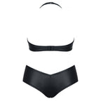 Demoniq Lea Open Cup Bra Set
