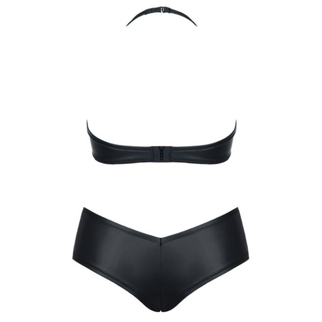 Demoniq Lea Open Cup Bra Set