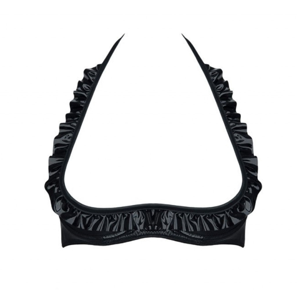 Demoniq Lea Open Cup Bra Set