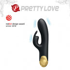 Double Pleasure Liquid Silicone 7 Function Rabbit vibrator - image 3