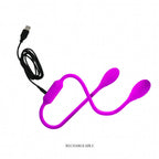 Dream Lovers Double sided flex Whip Silicone Vibe