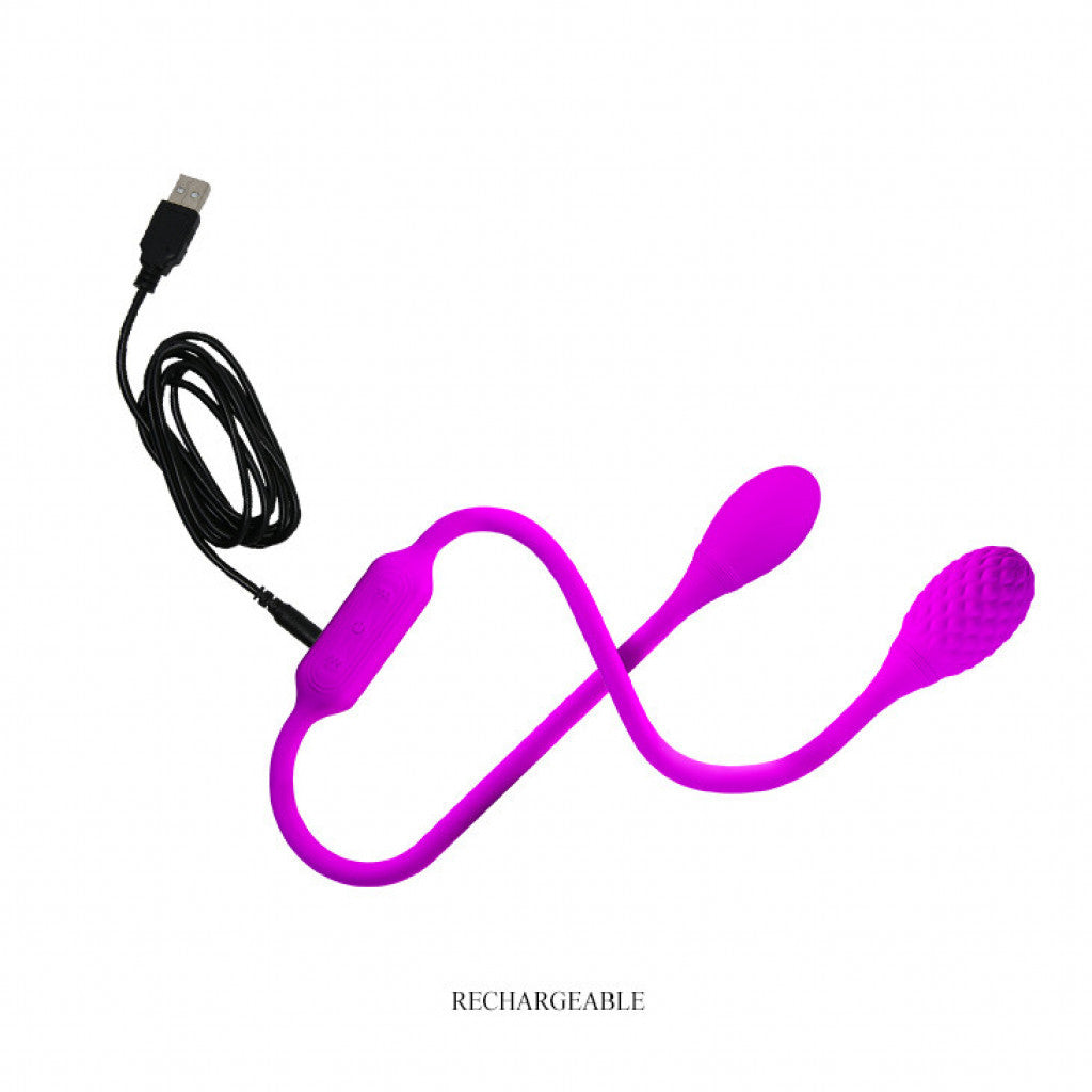 Dream Lovers Double sided flex Whip Silicone Vibe