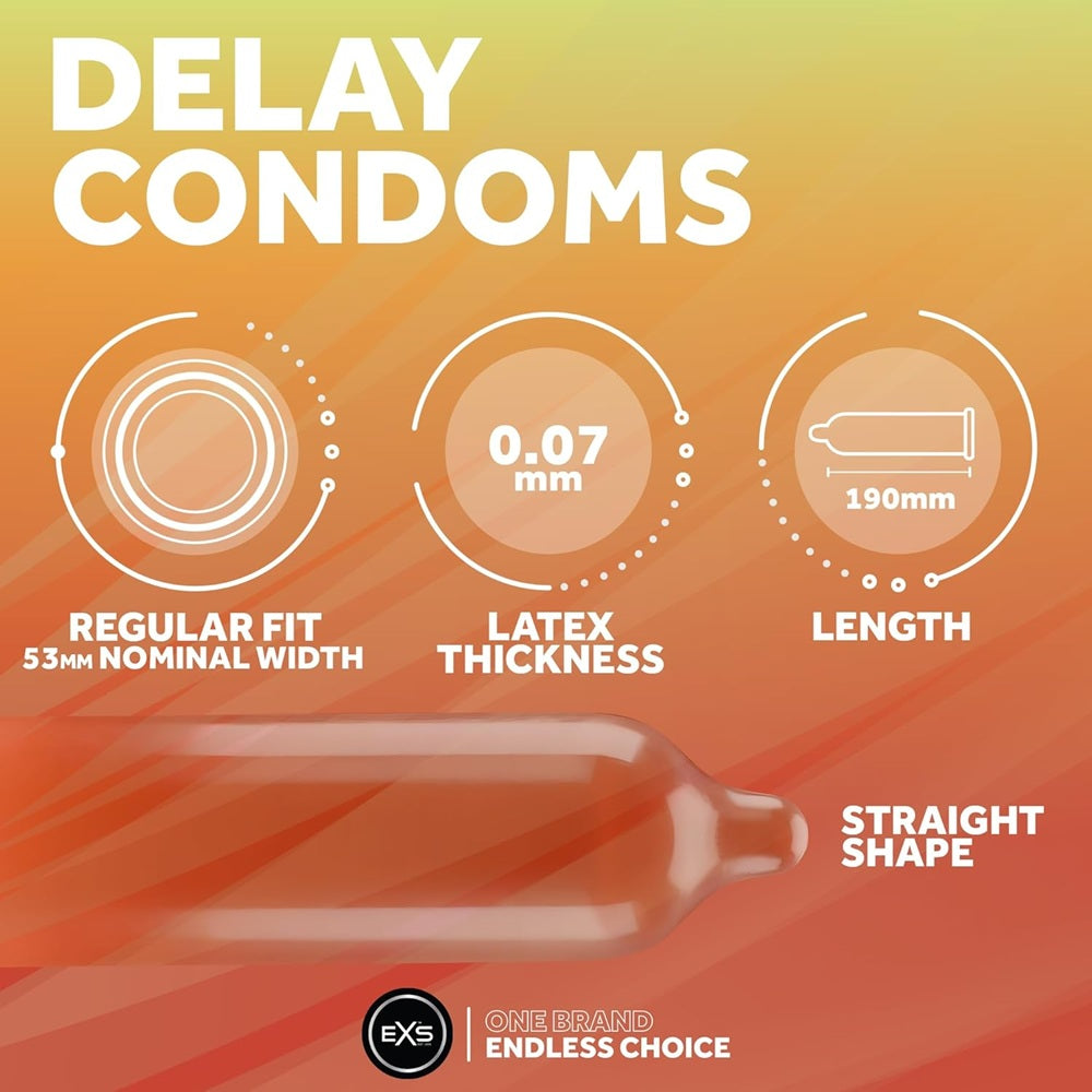 EXS Delay Condoms 12 Pack - image 2