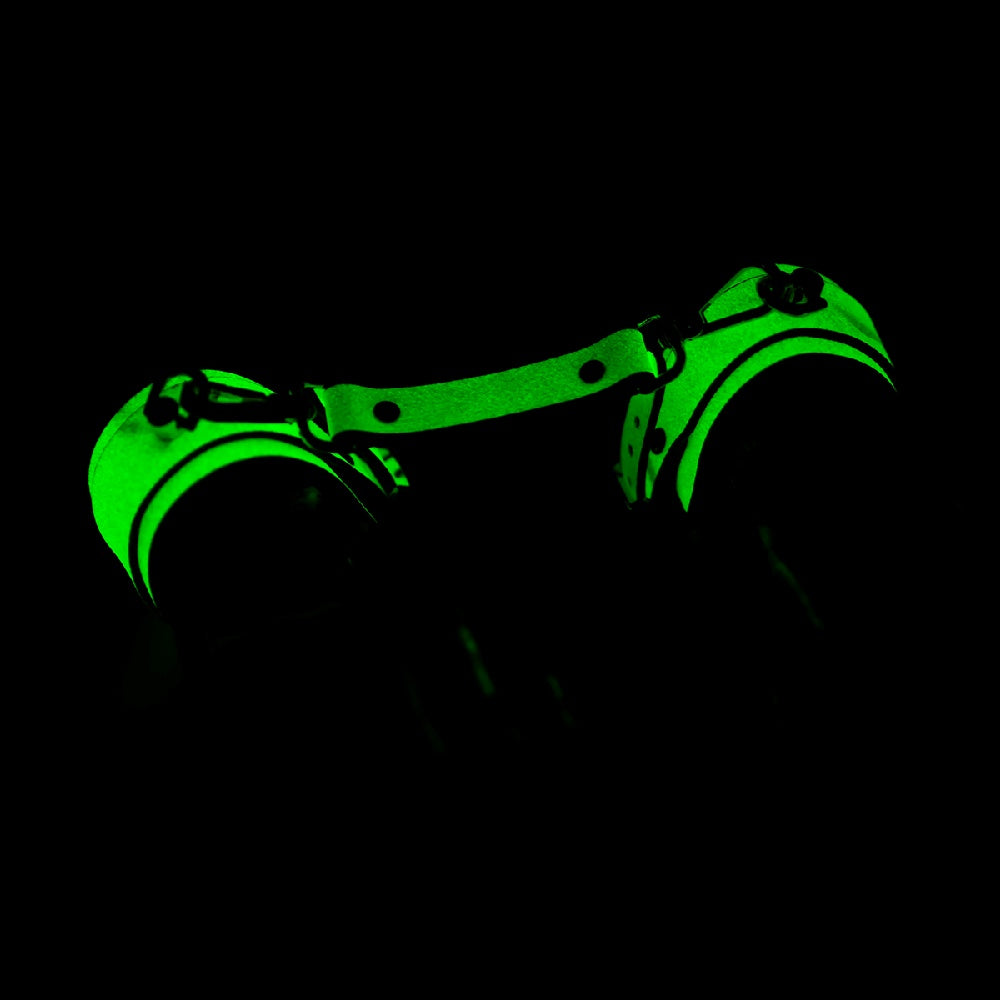 TOYBOY Glow-in-the-Dark faux leather handcuffs - image 2