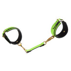 TOYBOY Glow-in-the-Dark faux leather handcuffs