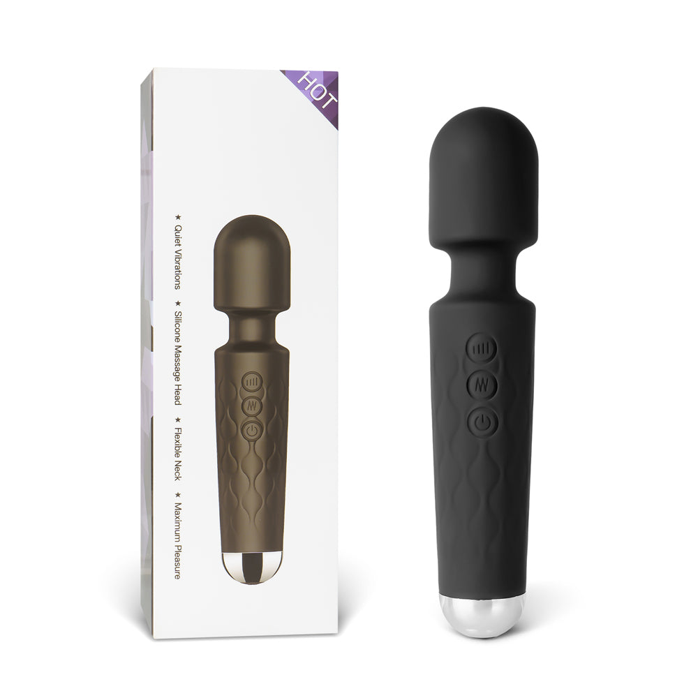 TOYBOY ANDROS Magic Wand Massaging Vibrator black Main image