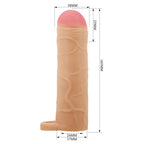 PRETTY LOVE Bunion natural penis sheath with testicles loop - image 2