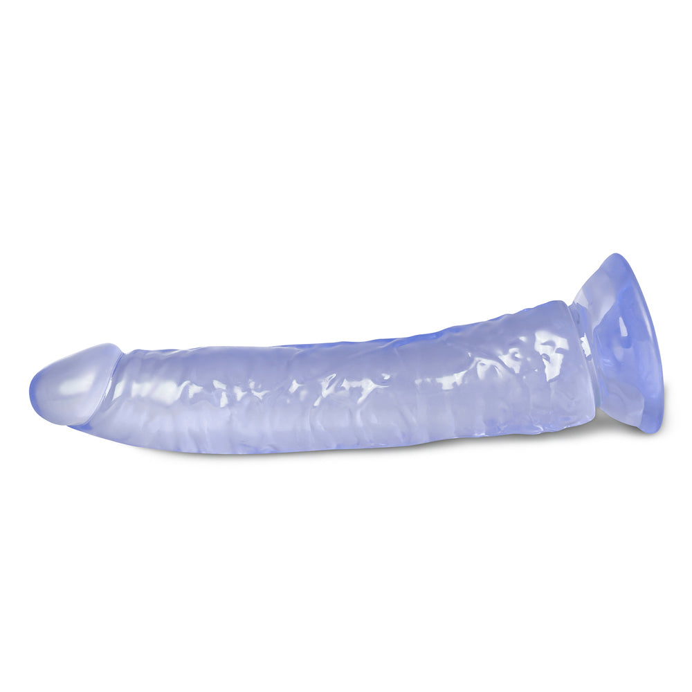TOYBOY Clear Purple Dildo with suction base 17 cm Secondary image