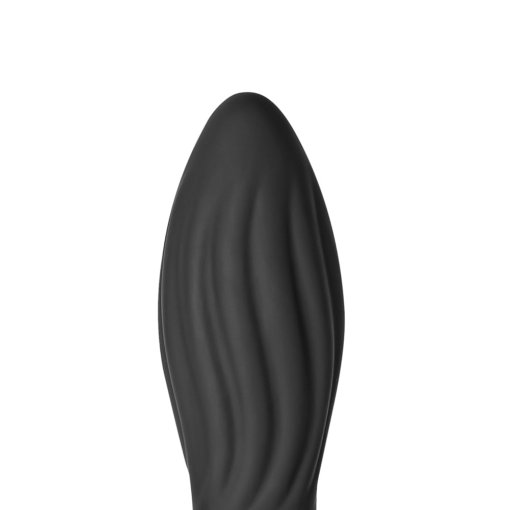 TOYBOY PINO silicone vibrating anal plug with ring