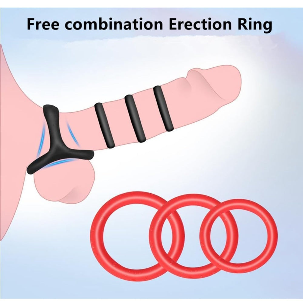 TOYBOY Stay and Play Silicone Penis Ring Set Δευτερεύουσα εικόνα προϊόντος