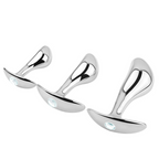 TOYBOY 3-Piece Finger Metal Anal Plug Set