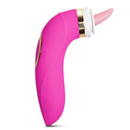Tongue-Gasm Sucking and licking Clitoral Massager