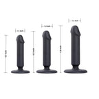 TOYBOY Black Trio silicone dildo Set