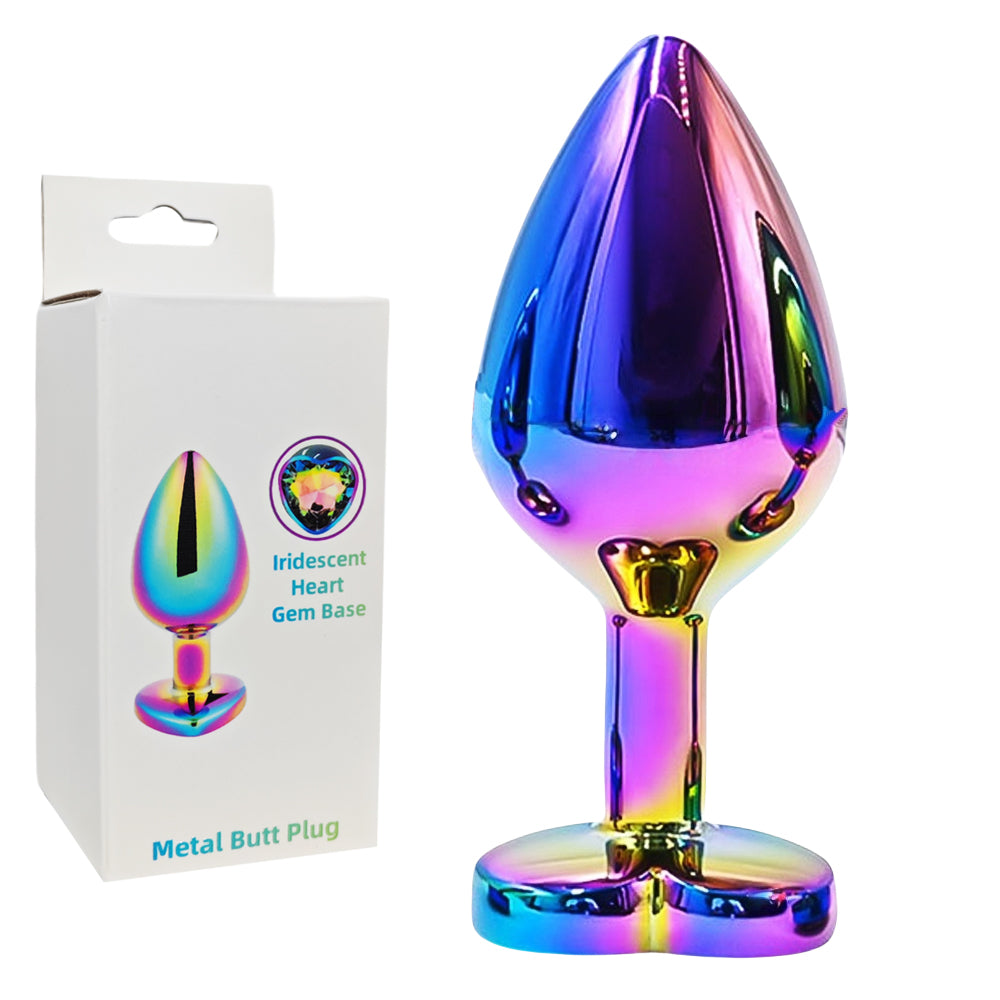 TOYBOY BELLA SFINA Rainbow Metal Butt Plug M
