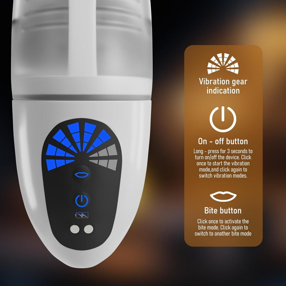 TOYBOY Oral sucking Vibrating Male Stroker - image 9