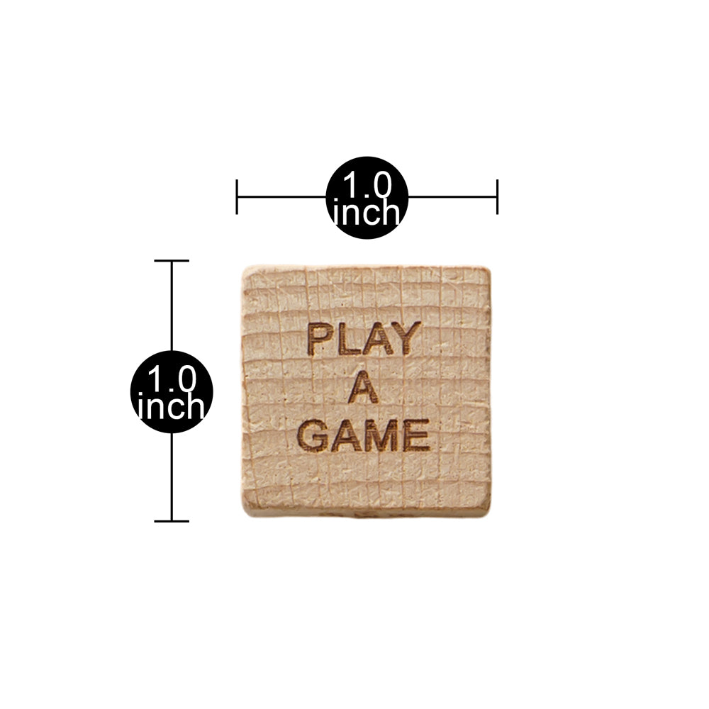 Date Night table game Role play wooden Dice for Adults - image 4