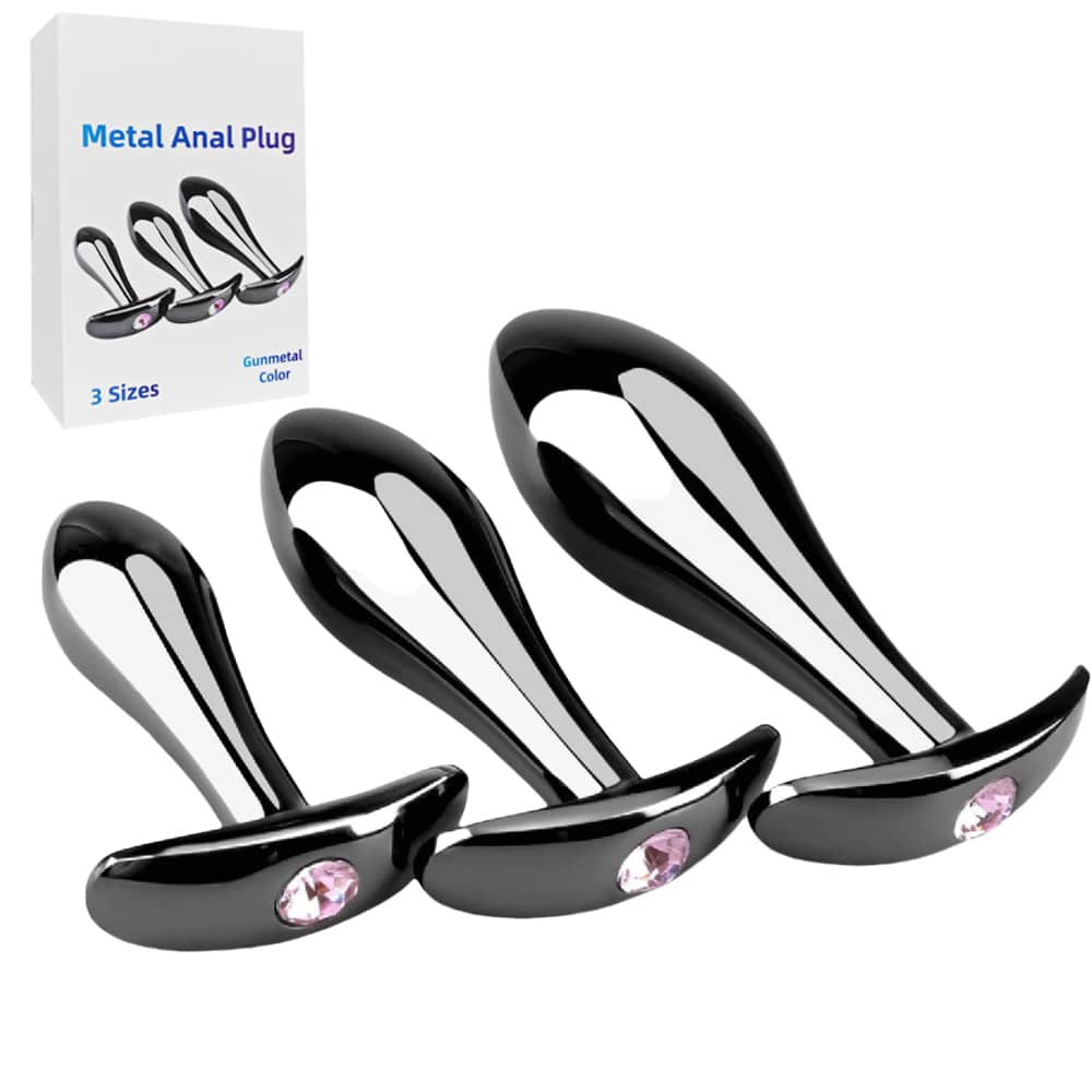 TOYBOY TRIO ANALOS metal butt plug set Main image