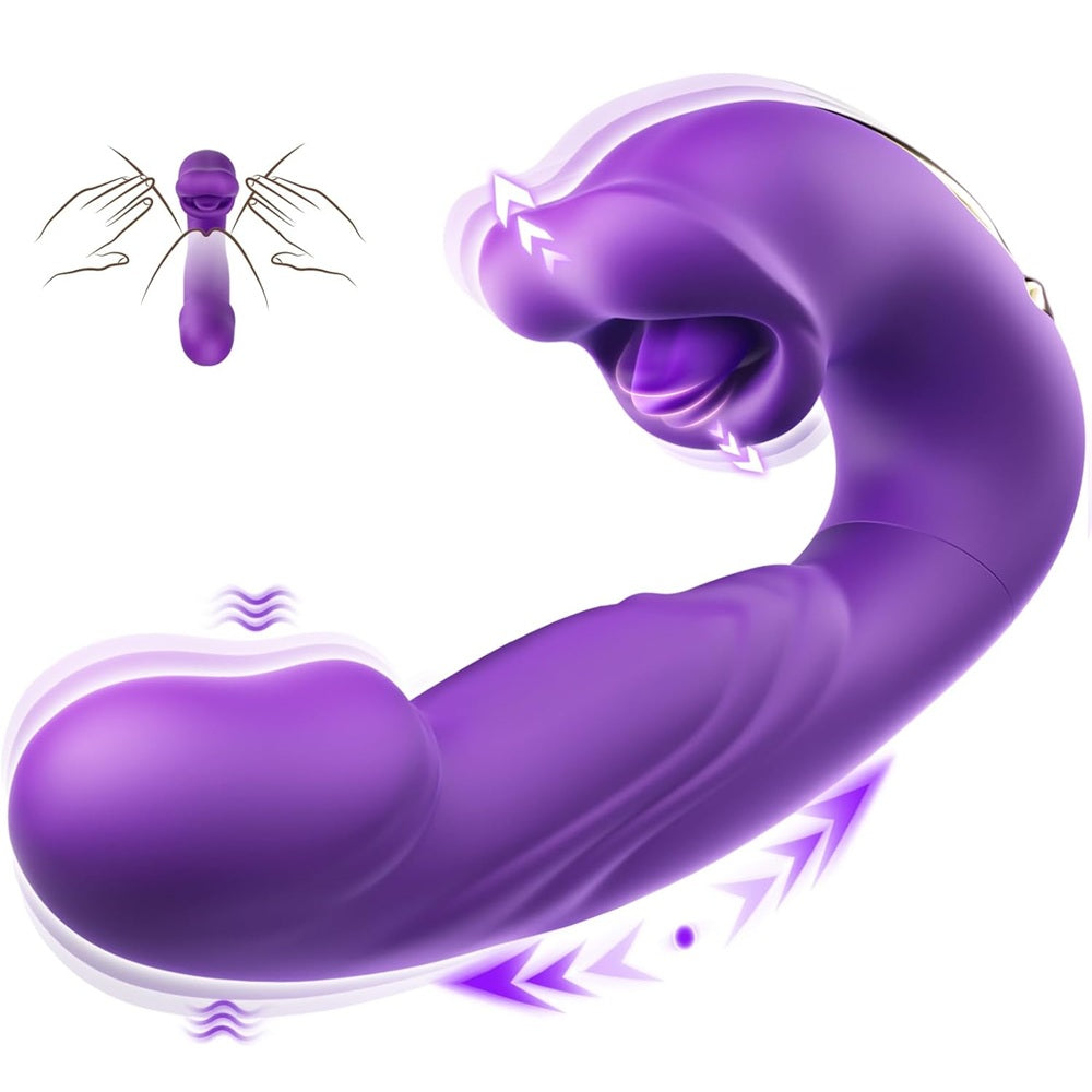 TOYBOY JOY GIVER thrusting licking vibrator Κύρια εικόνα προϊόντος