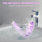 TOYBOY Light Purple Double Ended Dildo 33 cm - image 3