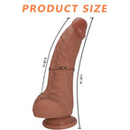 KOTSIO BOY Flesh silicone dildo with suction cup