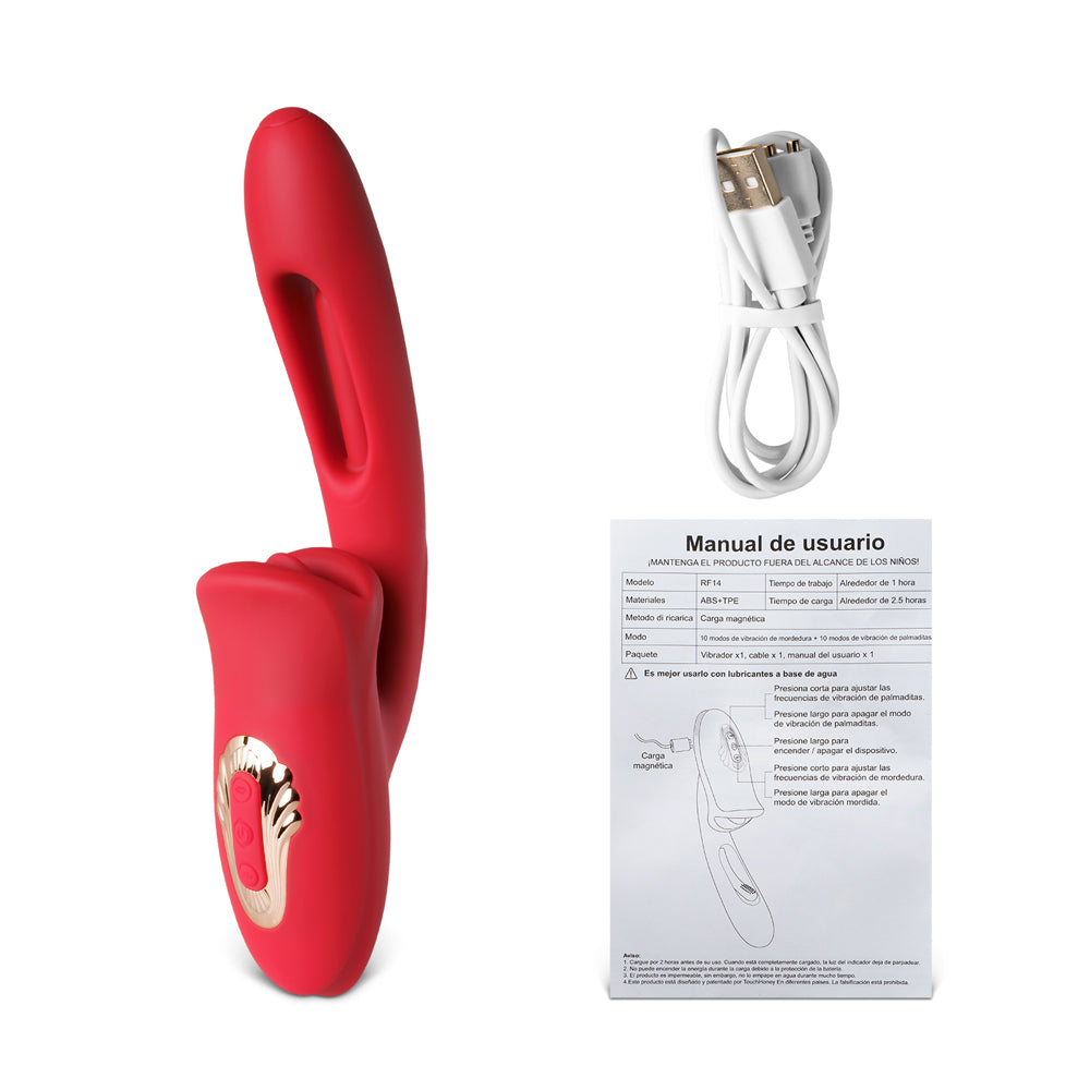 TOYBOX Tongue-Licking and Flapping action Vibrator - image 4