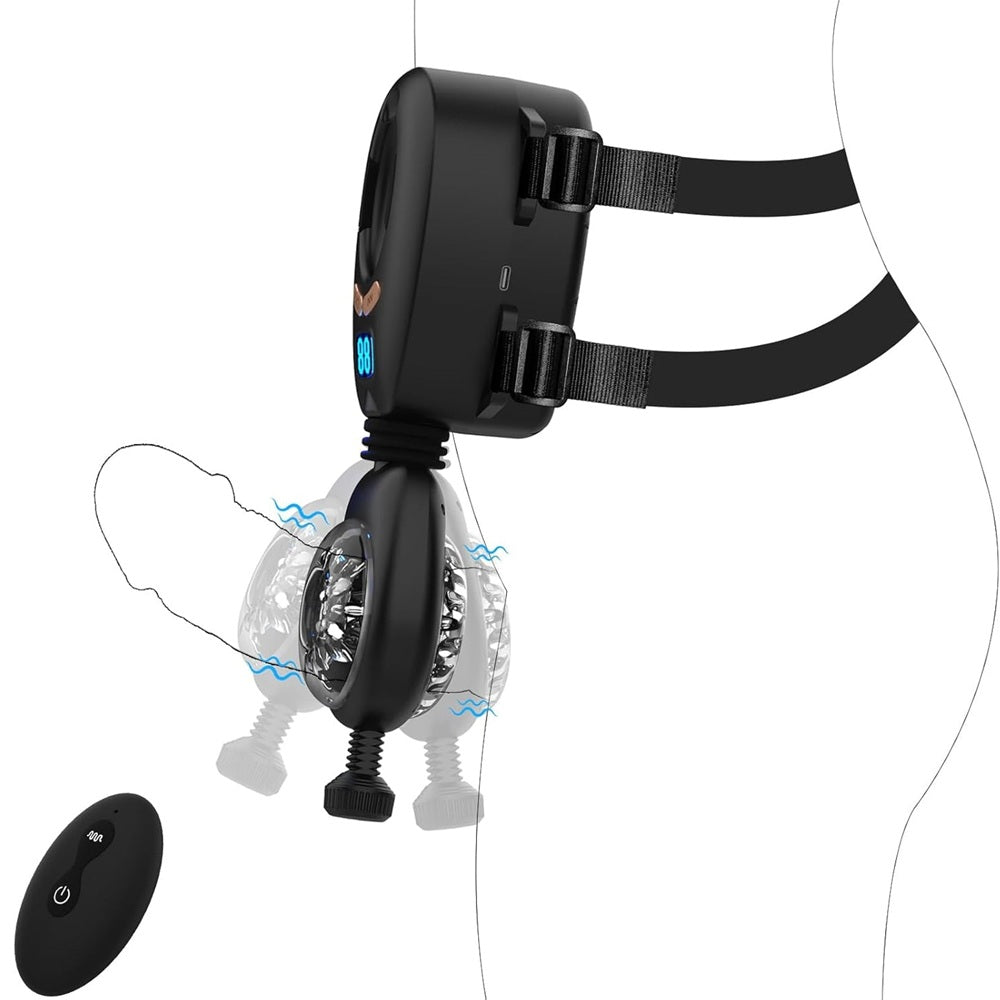 TECHNO MAN R/C Wearable Automatic Male Masturbator Main image