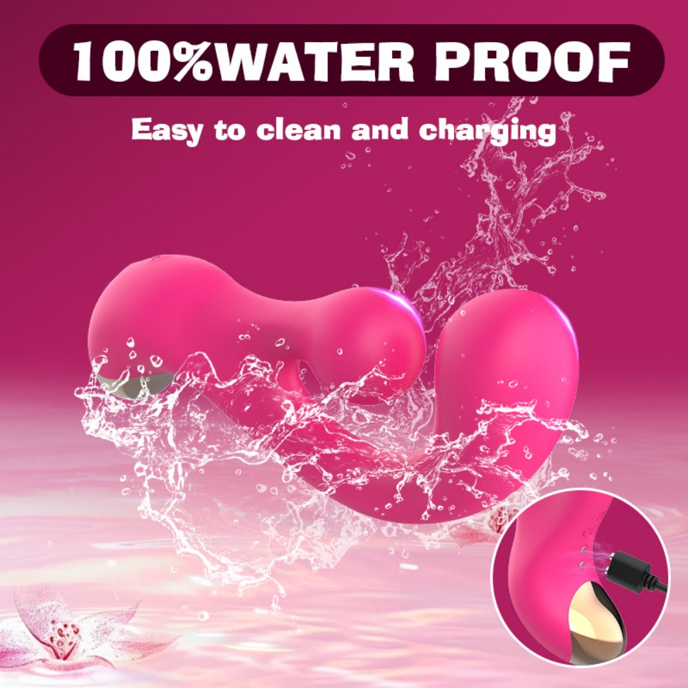 JET TWISTER Wriggling rabbit vibrator