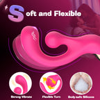 JET TWISTER Wriggling rabbit vibrator