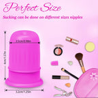 TOYBOX Purple Silicone Nipple Sucker Set - image 2
