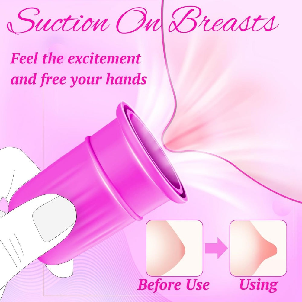 TOYBOX Purple Silicone Nipple Sucker Set - image 4