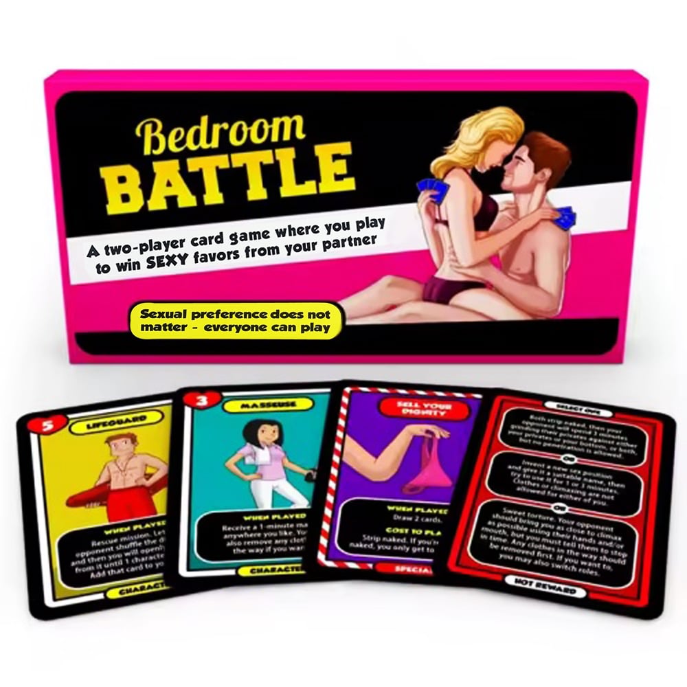 TOYBOX Bedroom Battle card game