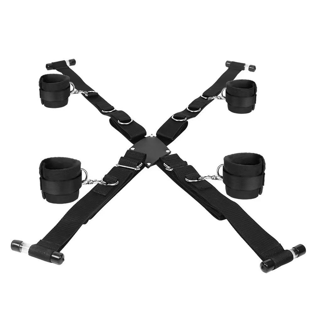 TOYBOX Bdsm Cross Door restraint Straps