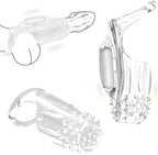 TOYBOY TOP GUN vibrating open-ended penis sleeve set