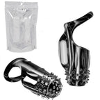TOYBOY TOP GUN vibrating open-ended penis sleeve set