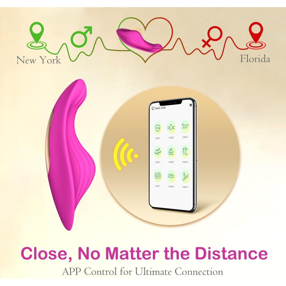 TOYBOX PLAY GIRL IRA Wearable Panty Vibrator with App Control