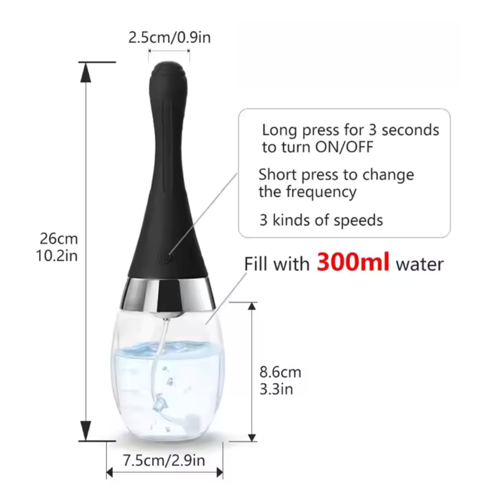 FIX ME Rechargeable Electric Anal Douche 300ml