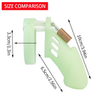 TOYBOY Glow-in-the-Dark WILLY Penis Locker 4.33'