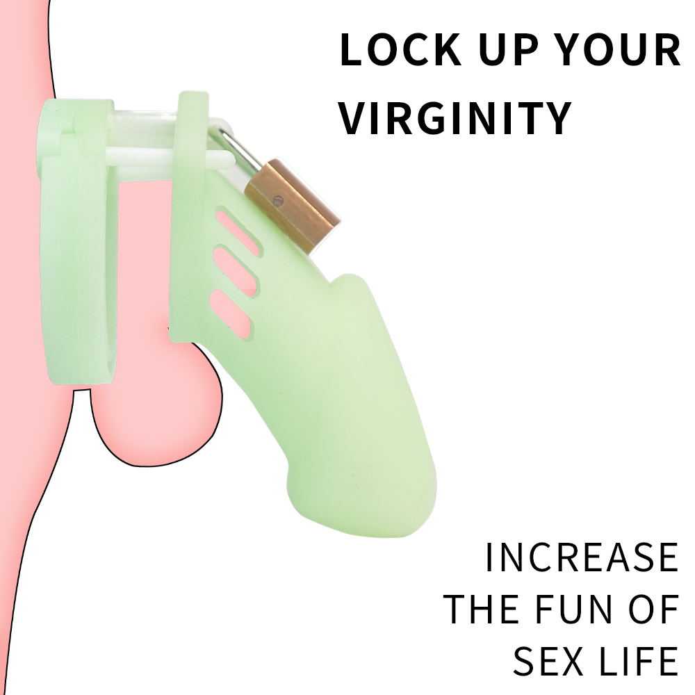 TOYBOY Glow-in-the-Dark WILLY Penis Locker 4.33'