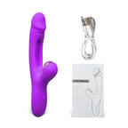 TOYBOX silicone vibrator with Sucking and flapping action - image 4